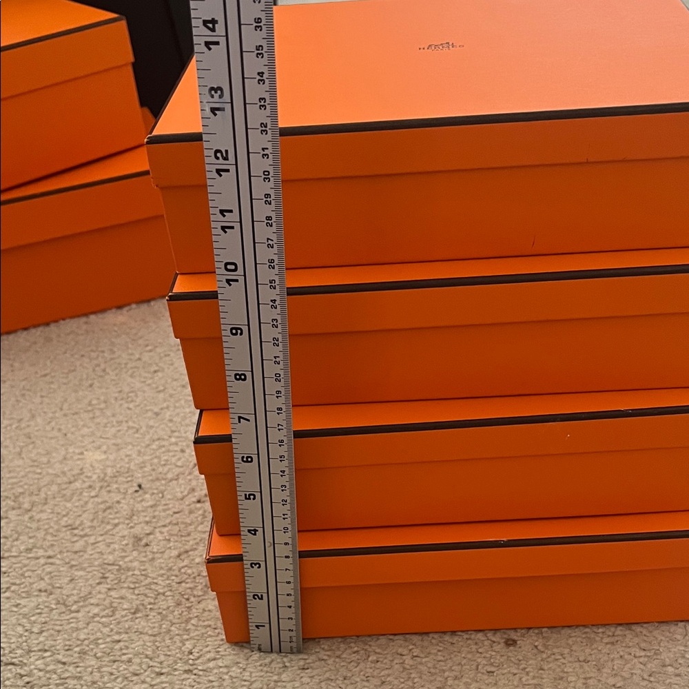 Hermes Vibrant Orange Box Collection